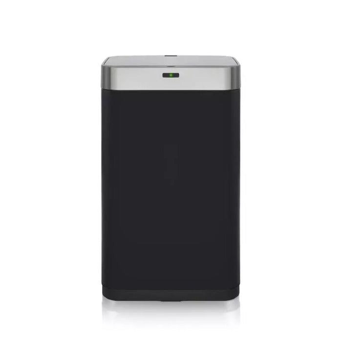 Tower T838001B waste container Rectangular Stainless steel Black Tower