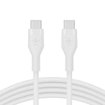 Belkin BOOST↑CHARGE Flex USB cable 2 m USB 2.0 USB C White Belkin