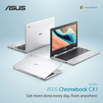 ASUS Chromebook CX1101CMA-GJ0009 29.5 cm (11.6) HD Intel® Celeron® N N4020 4 GB LPDDR4-SDRAM 64 GB eMMC Wi-Fi 5 (802.11ac) ChromeOS Silver