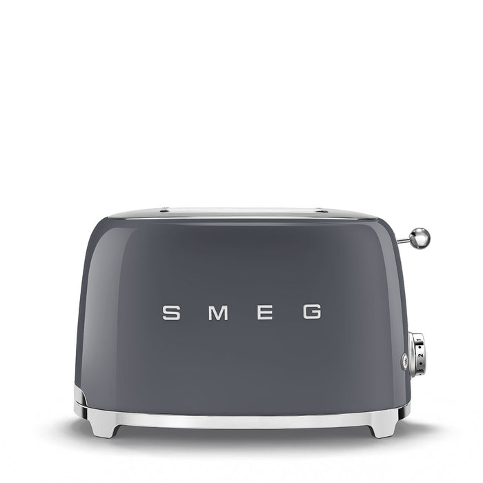 Smeg Two Slice Toaster Grey TSF01GREU Smeg