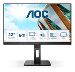 AOC P2 22P2Q LED display 54.6 cm (21.5) 1920 x 1080 pixels Full HD Black