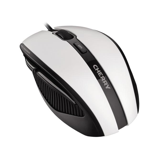 CHERRY MC 3000 Corded Mouse, Pale Grey, USB