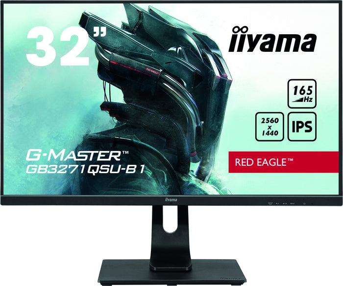 iiyama G-MASTER GB3271QSU-B1 computer monitor 80 cm (31.5) 2560 x 1440 pixels Wide Quad HD LED Black