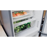 Hotpoint H7X 93T SX fridge-freezer Freestanding 367 L D Silver