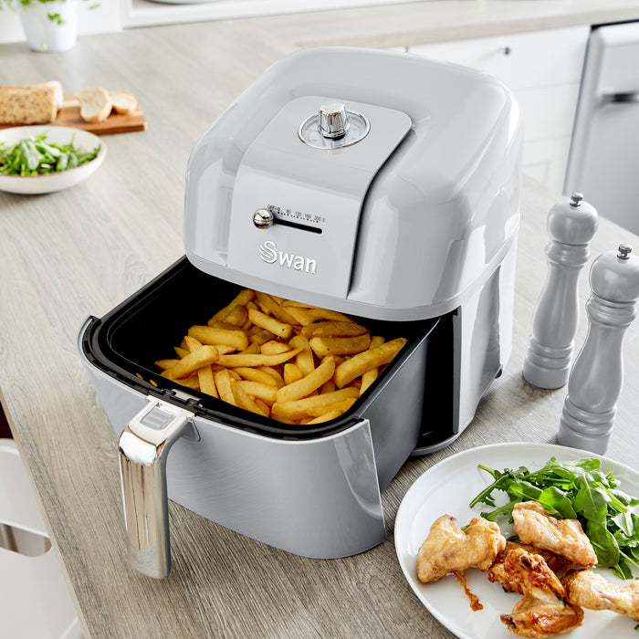 Swan SD10510GRN fryer 6 L Stand-alone Hot air fryer Grey Swan