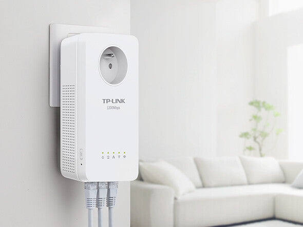 TP-Link AV1300 Gigabit Passthrough Powerline ac Wi-Fi Kit