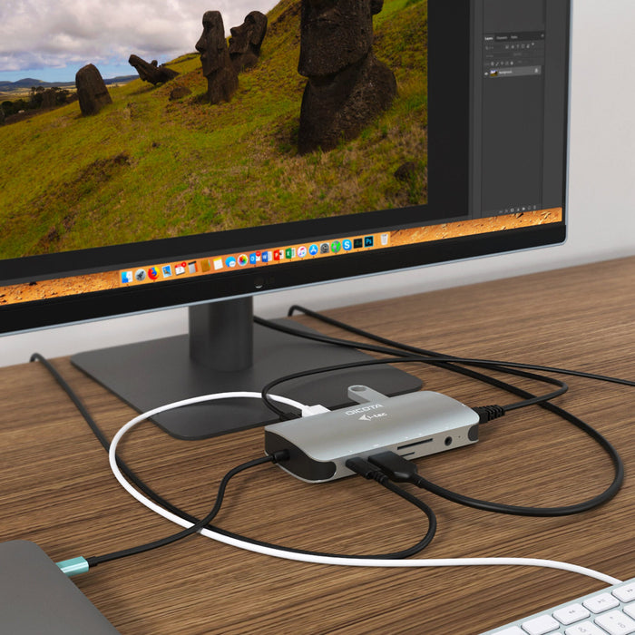 Dicota D31955 notebook dock/port replicator Wired USB Type-C Anthracite Dicota