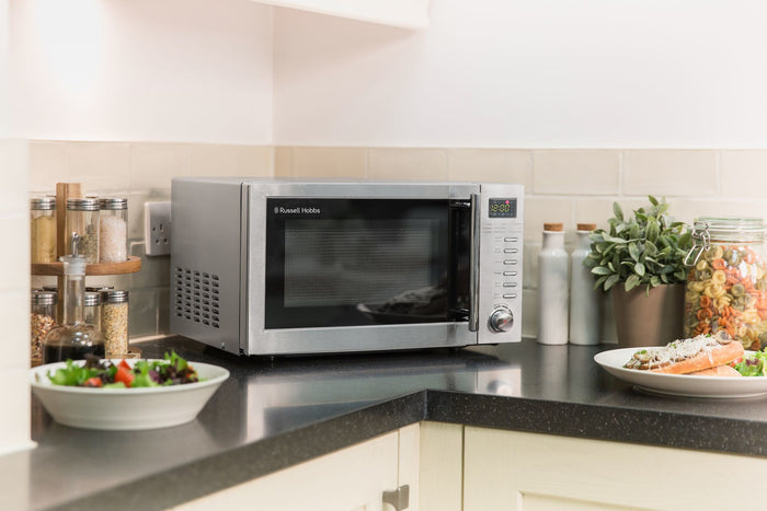 Russell Hobbs RHM2031 microwave Countertop Combination microwave 20 L 800 W Stainless steel