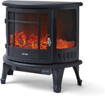 Warmlite 1.8KW Bath Log Effect Stove Fire Heater Warmlite