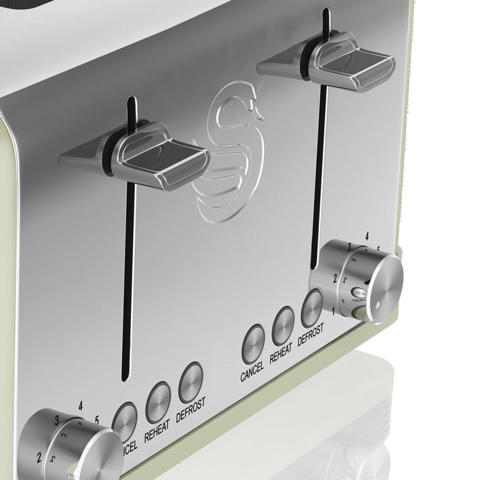 Swan ST19020GN toaster 6 4 slice(s) 1600 W Green