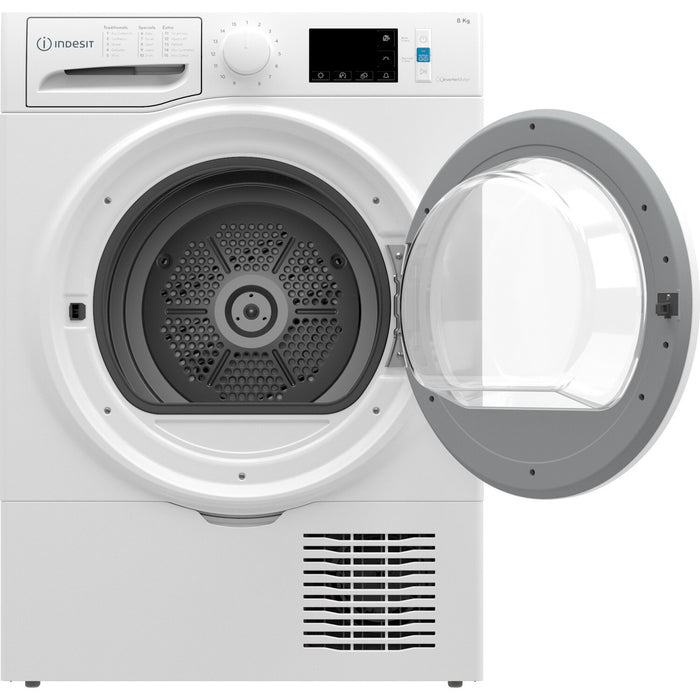 Indesit I3 D81W UK tumble dryer Freestanding Front-load 8 kg B White