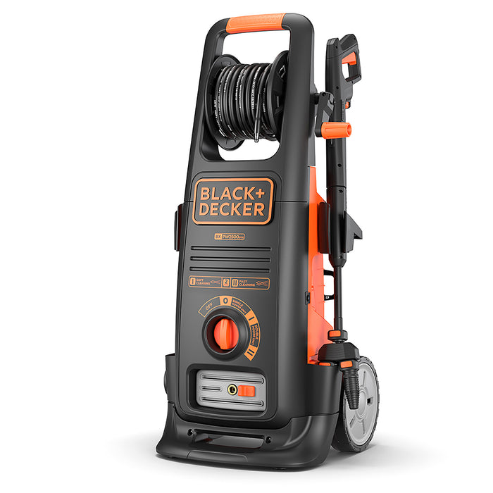 Black & Decker BXPW2500DTS-E pressure washer Compact 850 l/h 2500 W Black, Orange Black + Decker