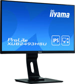 iiyama ProLite XUB2493HSU-B1 computer monitor 60.5 cm (23.8) 1920 x 1080 pixels Full HD LED Black