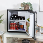 Kuhla KTTF4BGB-1017 fridge Freestanding 43 L F Black, Multicolour