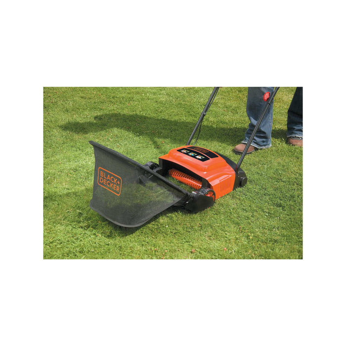 Black & Decker GD300-GB lawn scarifier 600 W 30 L Black, Orange