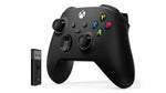 Microsoft Xbox Wireless Controller + Wireless Adapter for Windows 10 Black Gamepad PC, Xbox One, Xbox One S, Xbox One X, Xbox Series S, Xbox Series X Microsoft