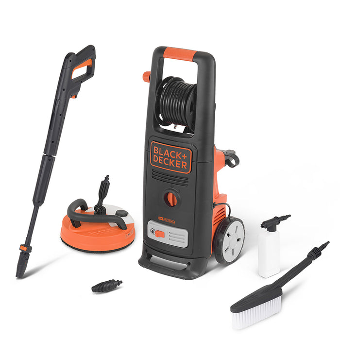 Black & Decker BXPW2200PE pressure washer Compact Electric 440 l/h 2200 W Black, Orange