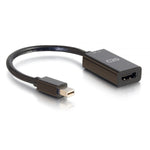 C2G 8in Mini DisplayPort[TM] Male to HDMI[R] Female Passive Adapter Converter - 4K 30Hz C2G