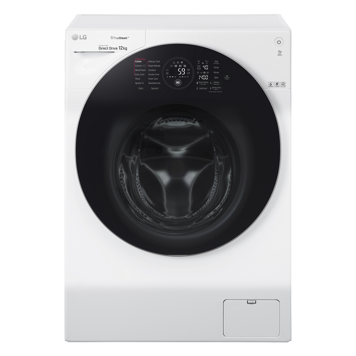 LG FH4G1BCS2 TurboWash 12kg Washing Machine with 1400 rpm - White