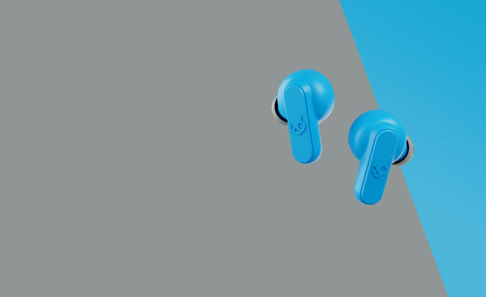 Skullcandy Dime Headset Wireless In-ear Calls/Music Micro-USB Bluetooth Blue, Light grey Skullcandy