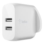 Belkin WCE001MY1MWH mobile device charger Universal White AC Indoor Belkin