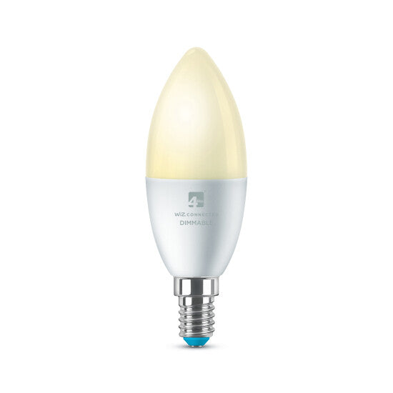 4lite WiZ Connected C37 E14 Warm White Dimmable