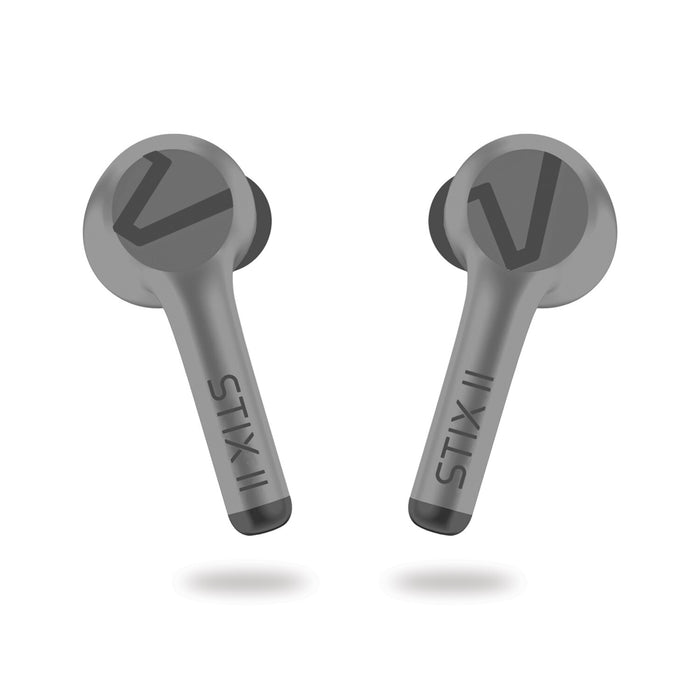 Veho STIX II True Wireless Earphones – Platinum Grey Veho