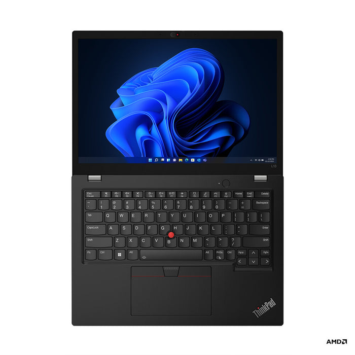 Lenovo ThinkPad L13 Gen 3 (AMD) AMD Ryzen™ 5 PRO 5675U Laptop 33.8 cm (13.3) WUXGA 8 GB DDR4-SDRAM 256 GB SSD Wi-Fi 6E (802.11ax) Windows 11 Pro Black