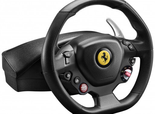 Thrustmaster T80 Ferrari 488 GTB Edition Black Steering wheel + Pedals Digital PC, PlayStation 4, PlayStation 5