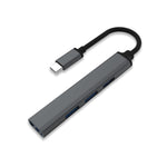 Veho TA-4 USB-C 4 port USB-A Mini hub Veho