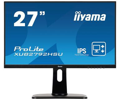 iiyama ProLite XUB2792HSU-B1 LED display 68.6 cm (27) 1920 x 1080 pixels Full HD LCD Black