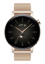 Huawei WATCH GT 3 3.35 cm (1.32) AMOLED 42 mm Digital 466 x 466 pixels Touchscreen Gold GPS (satellite)