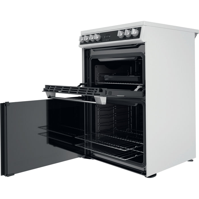 Hotpoint HDT67V9H2CW/UK Freestanding cooker Ceramic White