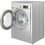 Indesit IWDD 75145 S UK N washer dryer Freestanding Front-load Silver F