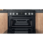 Hotpoint HDM67G0C2CB/UK Freestanding cooker Gas Black