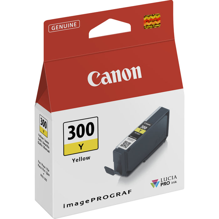 Canon PFI-300Y Yellow Ink Cartridge