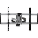 StarTech.com Full Motion TV Wall Mount - Heavy Duty Articulating TV Wall Mount Bracket for 32 to 75 (165lb/75kg) VESA Display - Universal Adjustable Tilt/Swivel Flat Screen Arm - Silver