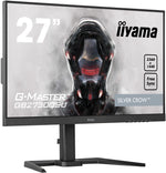 iiyama G-MASTER Silver Crow GB2730QSU-B5 - 27 QHD Gaming Monitor - 1ms - FreeSync - Speakers- Height Adjustable
