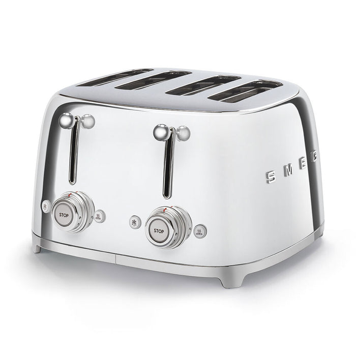 Smeg TSF03SSUK toaster 4 4 slice(s) 2000 W Chrome Smeg