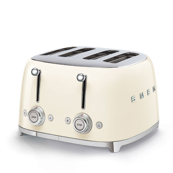 Smeg TSF03CRUK toaster 4 4 slice(s) 2000 W Cream Smeg