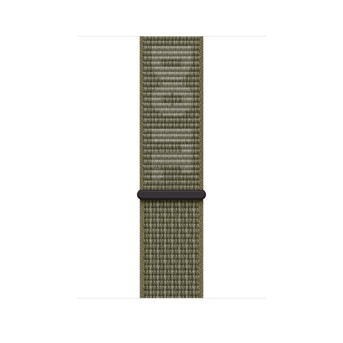 Apple 45mm Sequoia/Pure Platinum Nike Sport Loop