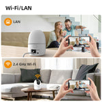 IMOU A1, 1080P/2MP, Indoor Pan & Tilt Smart Wi-Fi Plug-In Security Camera