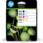 HP 903 4-pack Black/Cyan/Magenta/Yellow Original Ink Cartridges HP