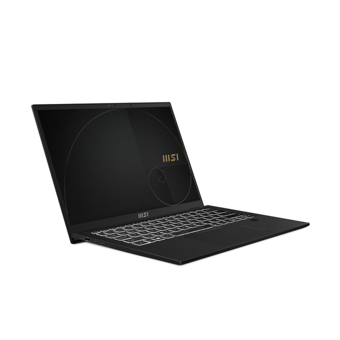 MSI Summit E14 Evo A12M-046UK Laptop 35.6 cm (14) Full HD+ Intel® Core™ i5 i5-1240P 16 GB LPDDR5-SDRAM 512 GB SSD Wi-Fi 6E (802.11ax) Windows 11 Home Black