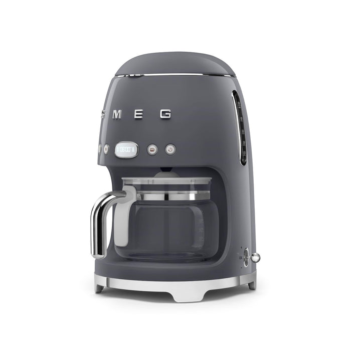 Smeg Drip Coffee Machine Slate Grey DCF02GREU Smeg