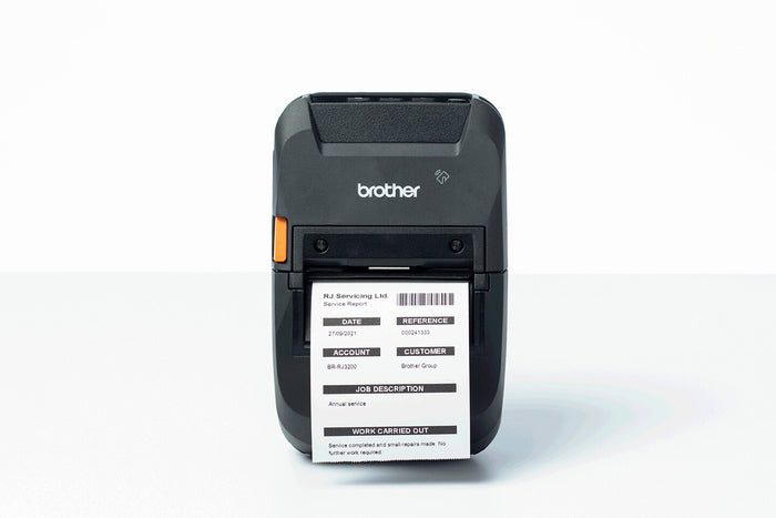 Brother RJ3230BL label printer Direct thermal 203 x 203 DPI 127 mm/sec Wireless Wi-Fi Bluetooth