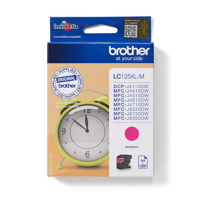 Brother LC125XLM ink cartridge 1 pc(s) Original Magenta Brother