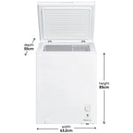 Russell Hobbs RH142CF2002 142L Chest Freezer, White