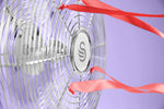 Swan 12 Retro Purple Desk Fan Swan