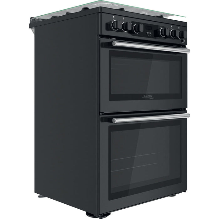 Hotpoint CD67G0C2CA/UK cooker Freestanding cooker Gas Grey A+